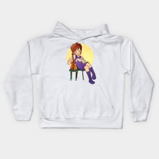 Little Violinist Kids Hoodie